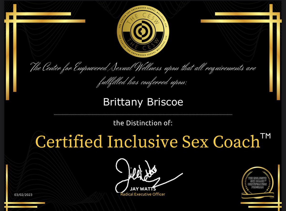American Board Certified Sexologist baby! Accepting clients and teach sexual health soon 🤞🏾 #sexologist #certifiedsexologist #sexcoaching #sexualhealth #sexeducation
