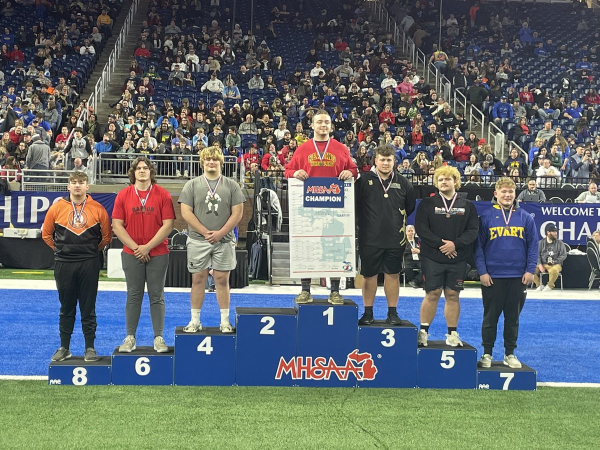 Tanner entered as the 12th ranked wrestler and finished 8th as a Sophomore. Very proud of you.