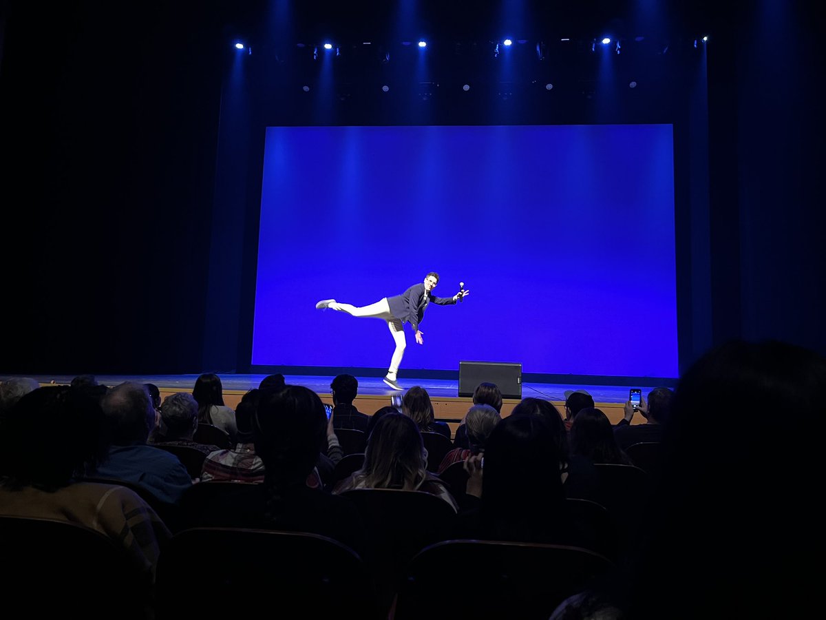 grlymom's tweet photo. #ICCA this emcee is awesome! https://t.co/gyfm8ebFTu