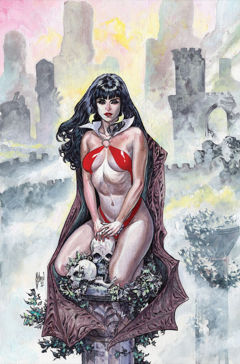 Monday is the FOC for Vampirella: Year One #6. Let your retailer know now that you want a copy of the Virgin Cover I by Guillem March!

#vampirella #christopherpriest #ergungunduz #giovannitimpano #guillemmarch