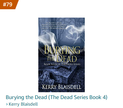 BURYING THE DEAD is in the Top 100 for Paranormal Ghost Romance! And it's still on #sale for $0.99!!! linktr.ee/kerryblaisdell… #wrpbks #book #books #bookboost #supernatural #paranormal #romance #paranormalromance #bestseller #Top100 #ghost