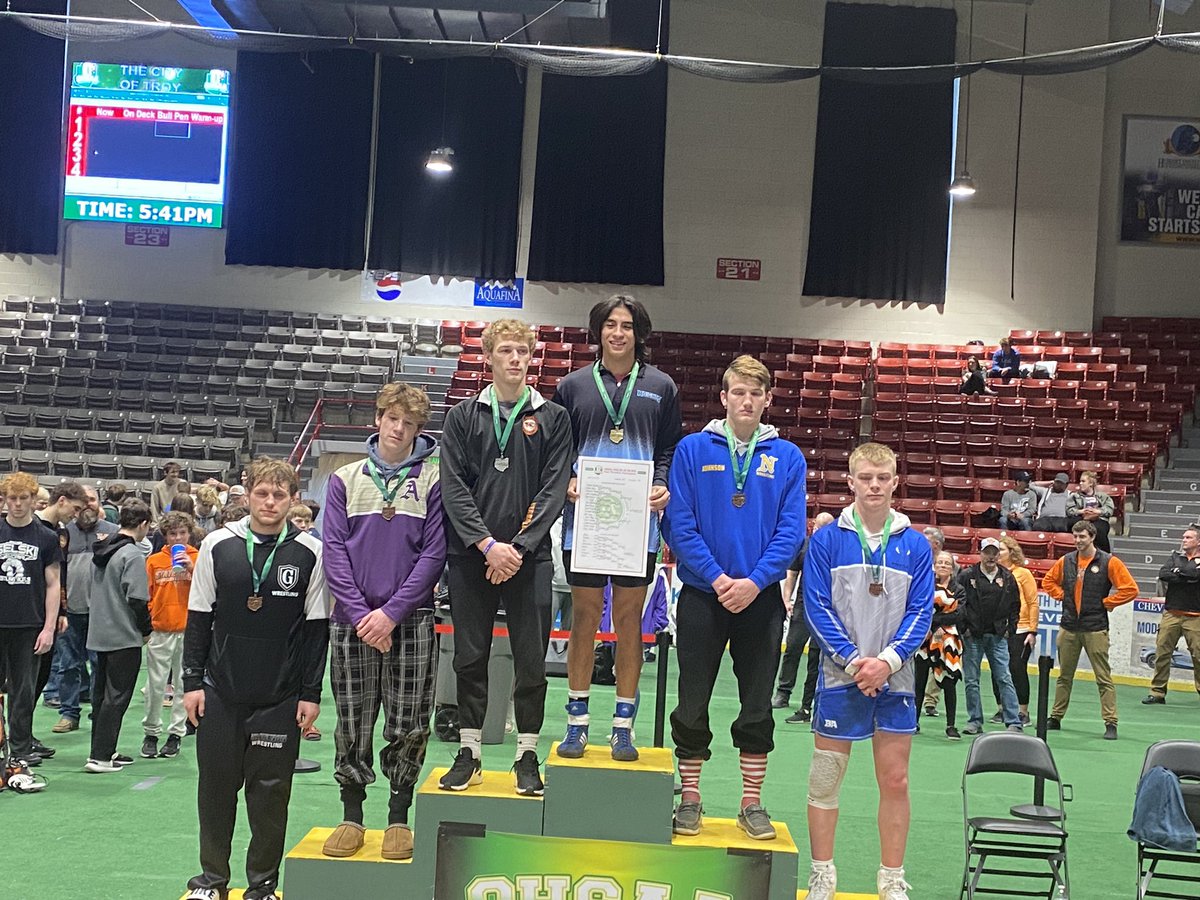 CNERocketsWres1's tweet photo. Colby Johnson punched his ticket the the state tournament next week. Couldn’t be more proud of this kid https://t.co/2AAuqZAPVW