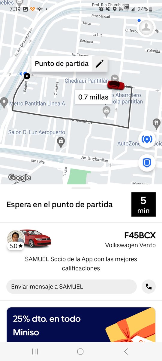 itsliux's tweet photo. Entonces hay personas que  encuentran otra forma de robarte dinero através de una aplicación. @Uber_MEX @Uber deberías de tener mejores empleados, media hora esperando, y nunca se movió el conductor, pero si cancelo el viaje, ya se realizó el cobro. #pesimoservicio https://t.co/ixzVeAHWqx