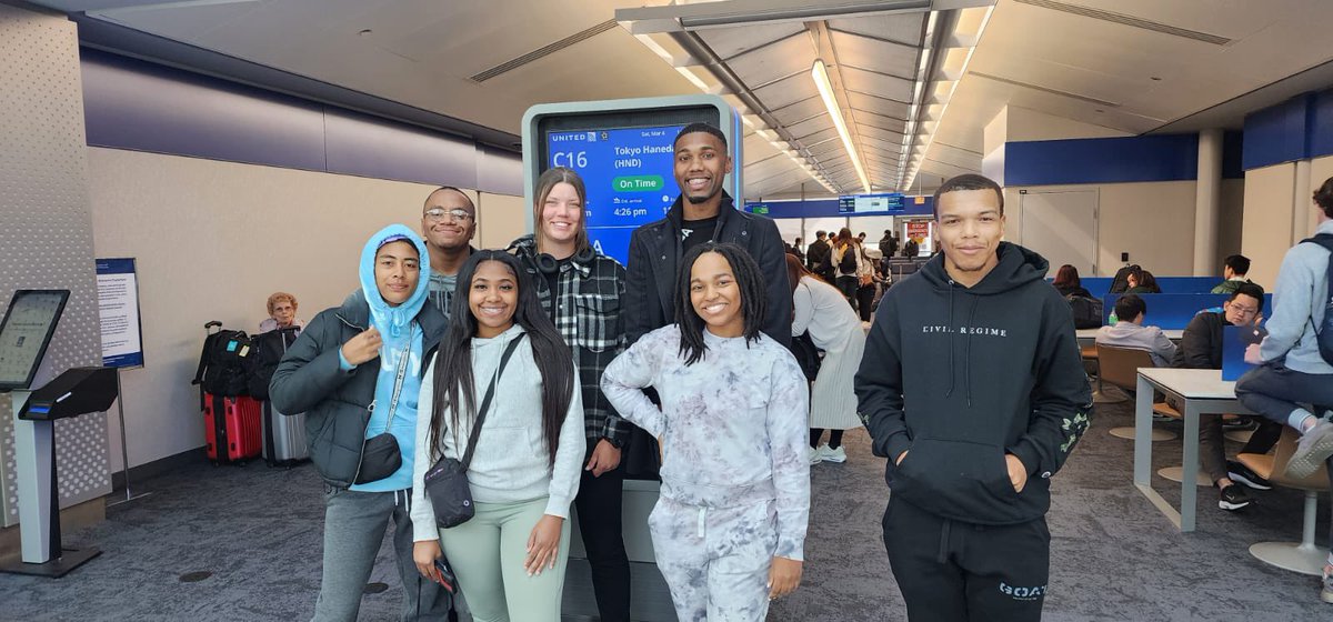 Our scholars are headed to Japan! Have a great time!!! #DUGeauxGlobal #myDU