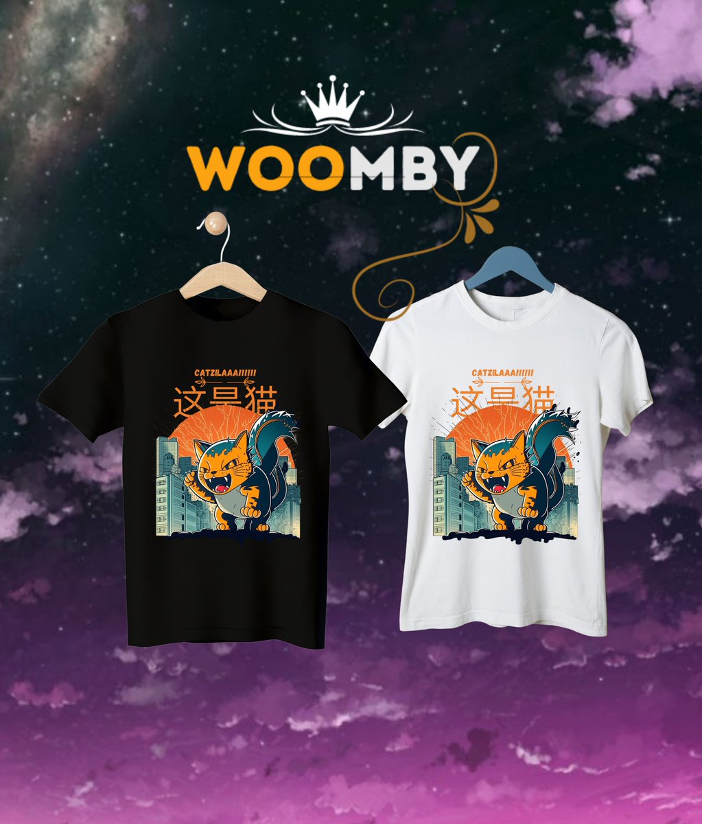 Woomby_'s tweet photo. Show Your Love for Cats with the Fun and Playful Catzilla t-shirts &amp; Stickers.
Order yours Today: https://t.co/UXnLiqROxk
Tags: 
#tshirts #tshirtdesign #catlovers #redbubble #Cat #catzilla #Stickers  #Illustrator #tshirtshop #art #pets #CatsofTwittter https://t.co/VrF1yKtT7k