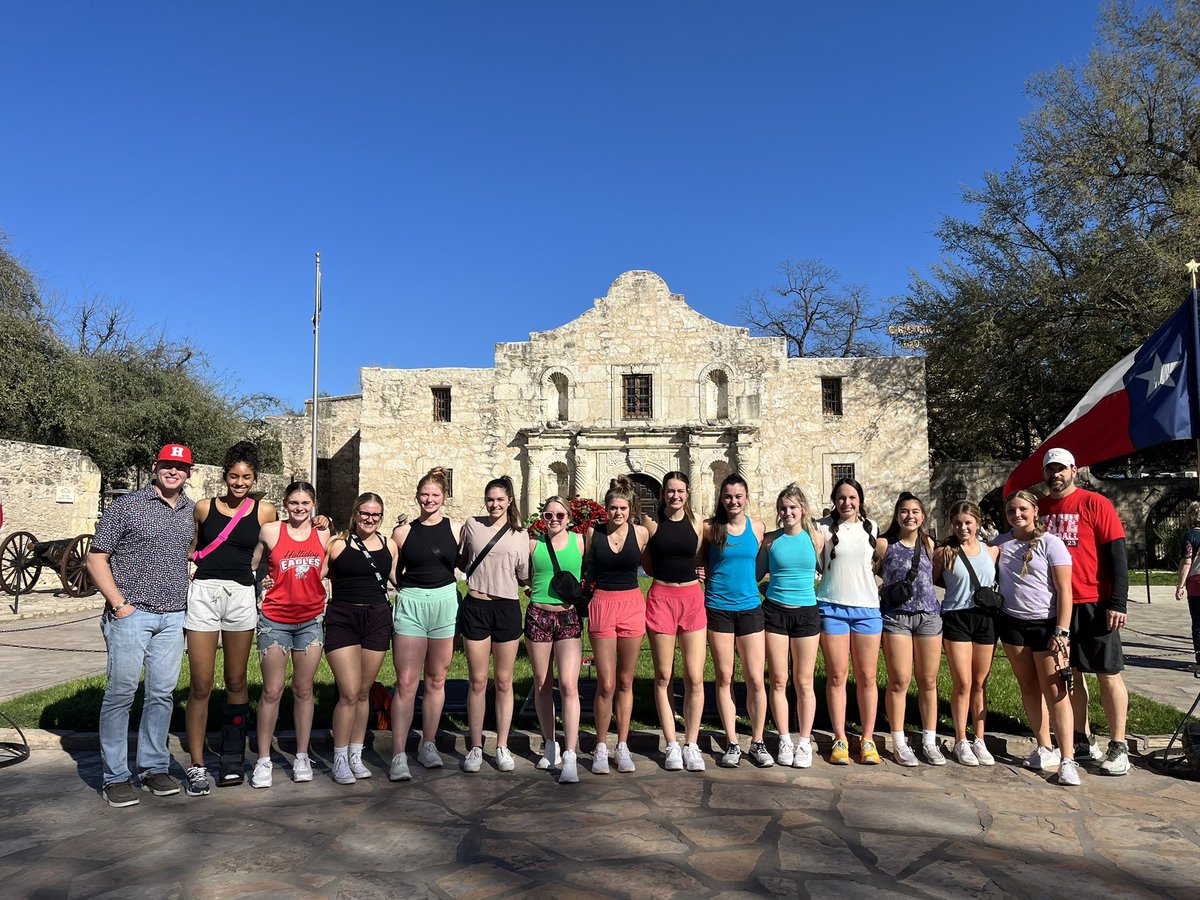 Just like those that fought at the Alamo, we made history today! Forever grateful for these young ladies, coaches, and the community of Holliday! STATE CHAMPIONS!