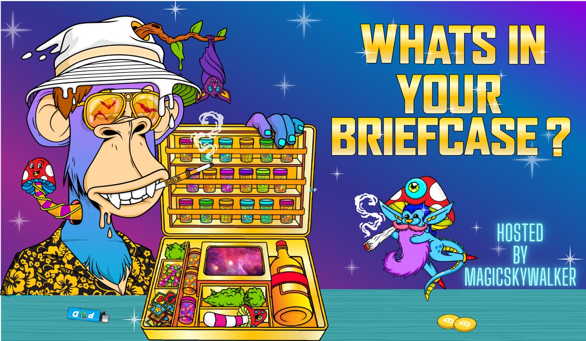 Join us Wednesday for
"What's In Your Briefcase?💼"

Featured Guest
<a href="/Pocket_cows/">🥛 Pocket Cows | MINT NOW 🐮</a>
<a href="/VxzD500/">VxzD</a>
@zioncitynft
<a href="/FrenzyDucks/">Frenzy Ducks</a>
<a href="/InvisibleEnemie/">Invisible Enemies</a>

Set ⏰️🌌👇
x.com/i/spaces/1OdJr…

#PADofficial #NFTGiveaways