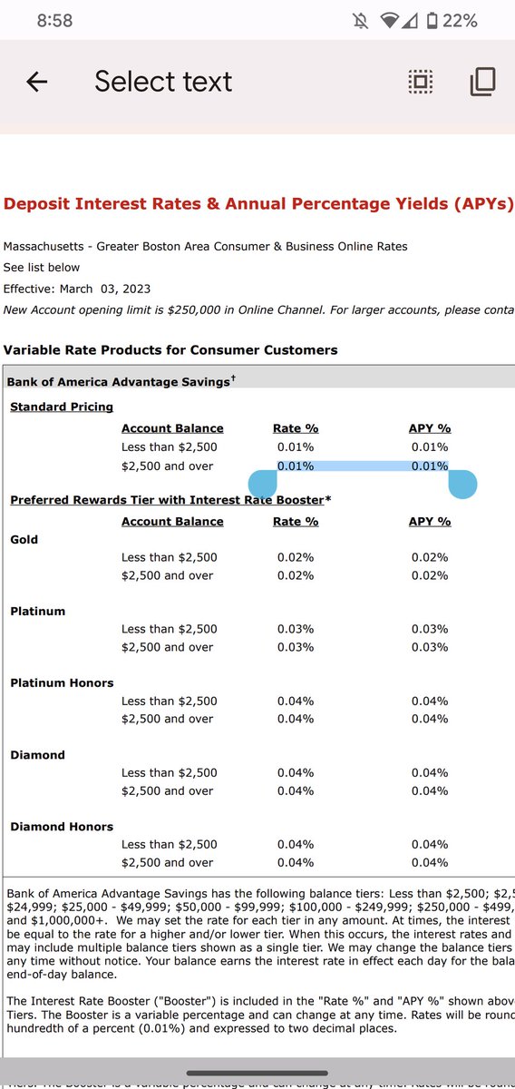 crccoke's tweet photo. Consumers should be less sticky to these banks so they have to compete on price. Should be ~4% https://t.co/iPbK293dLM