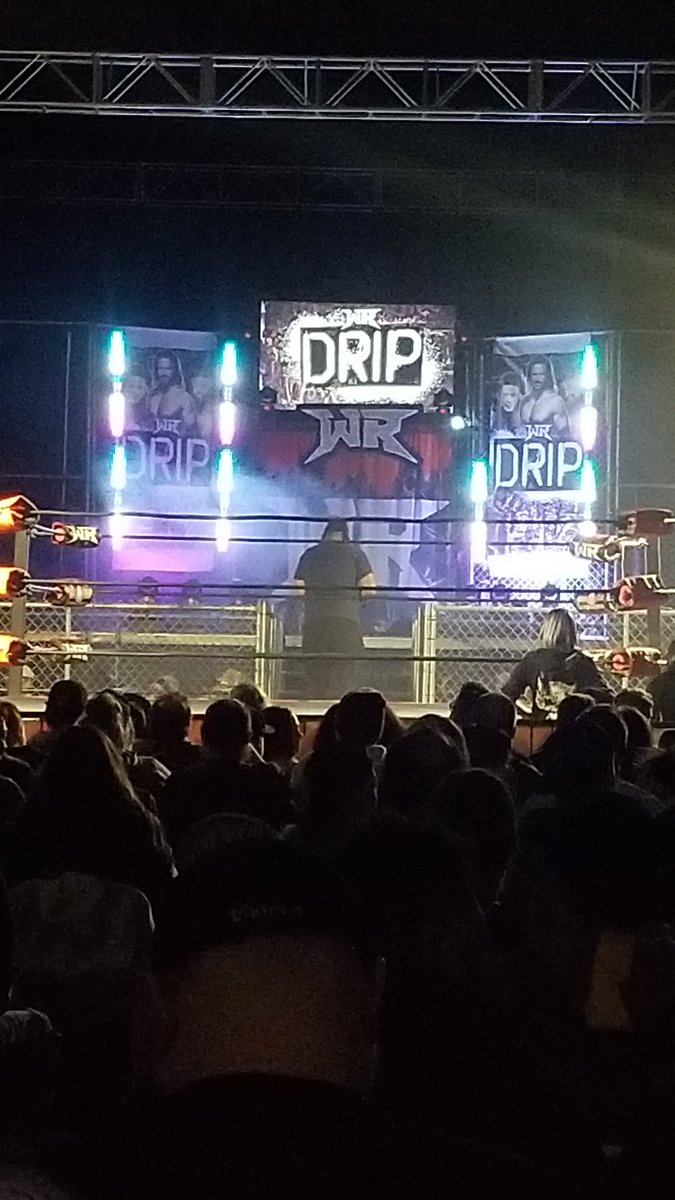 The Wrestling Revolveris back in town.  Massive crowd!  Let'sgo!!!!  <a href="/PWRevolver/">Wrestling REVOLVER</a> #RevolverDRIP