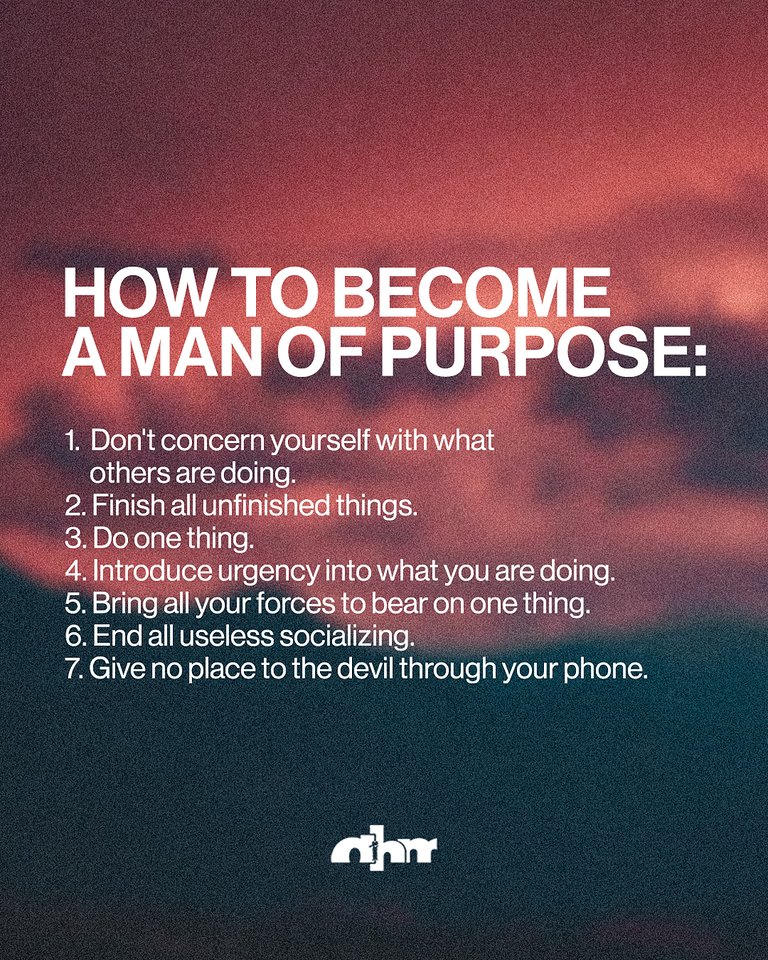 EvangelistDag's tweet photo. This is the time to be intentional in your walk with God.

Here are some ways for you to fulfill your purpose and be more focused!

#DagHewardMills #DHM #Focus #Purpose #ManOfPurpose #Intentional #Faith https://t.co/HZIKWw6Oyv