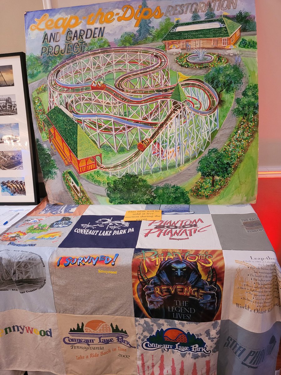 aceonlineorg's tweet photo. Some @ACEWesternPA #CoasterBash! 2023 silent auction items! #RideWithACE https://t.co/UukyiioUEi