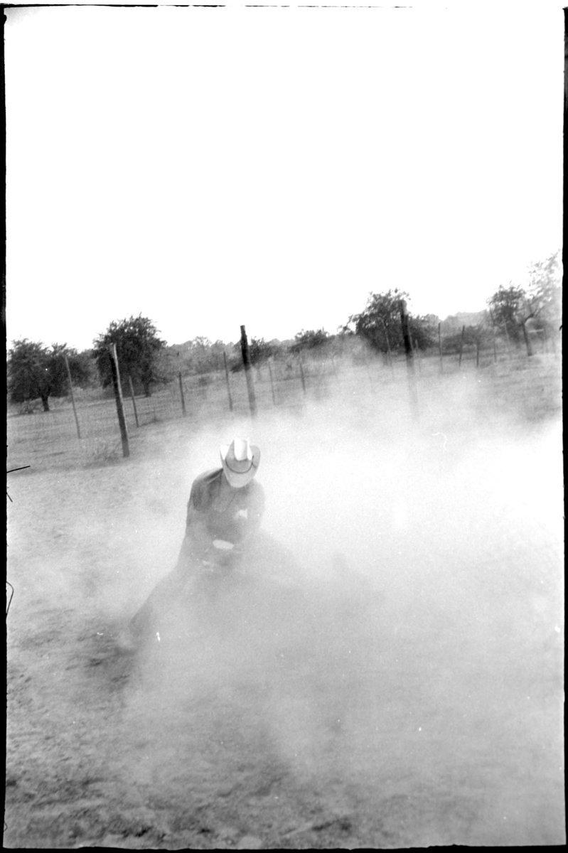 ipodmacbook's tweet photo. scanning boxes of my grandpas film from the 50s when he was in the rodeo. pretty sick https://t.co/BJGqkEiiRI
