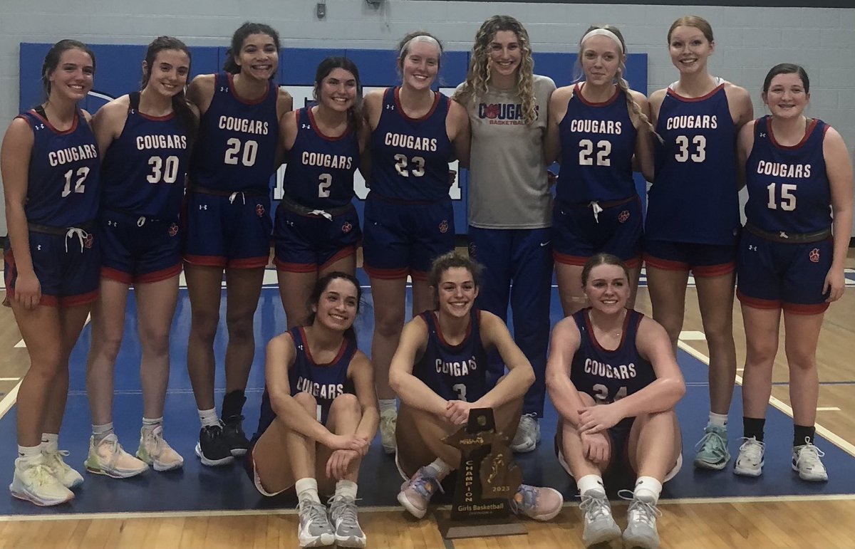 LCSCougars's tweet photo. Cougars win!!! District Final 51-43 over Morenci!! #GoCougars @lenaweesports @965TheCave @LcsSuperfans https://t.co/gTkrJyvxQF