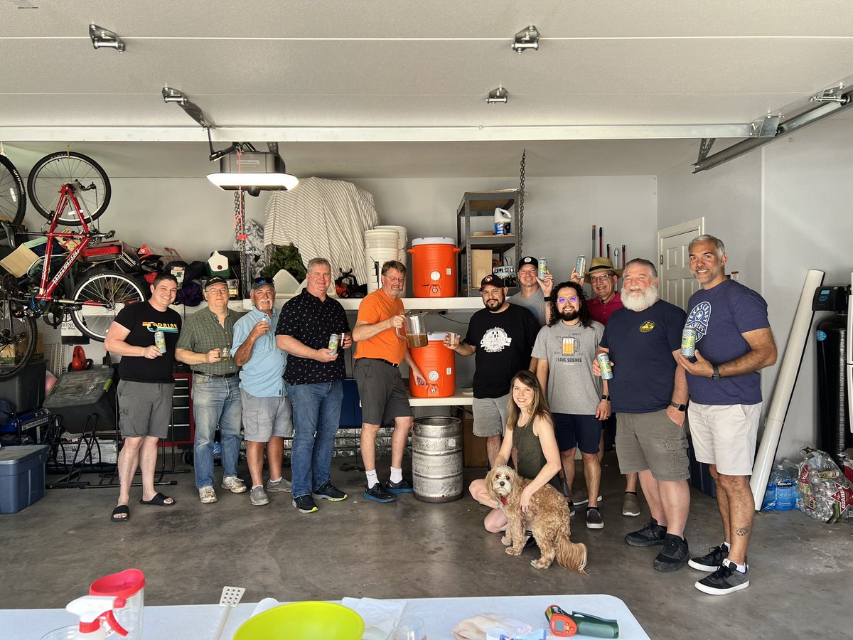 ICYM the awesome brew day with Lars Reinhart and beer sponsor <a href="/BrewingDos/">ご案内担当🙏</a> on this beautiful Saturday. Thanks for all who supported.