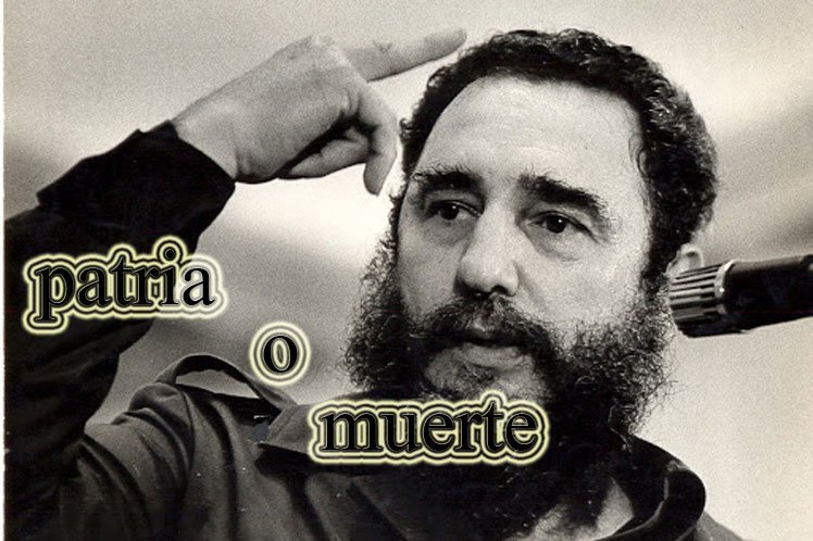 "Solo que ahora libertad quiere decir algo más todavía: libertad quiere decir patria. Y la disyuntiva nuestra sería ¡Patria o Muerte! #FidelCastro  el 5 d marzo d 1960, cuando el dolor llenaba las almas cubanas, debido al sabotaje al vapor La Coubre #Cabaiguán #TenemosMemoria