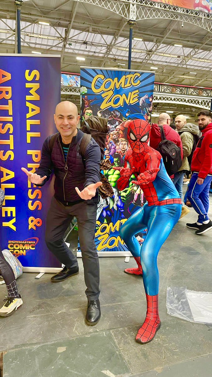 atvidigal's tweet photo. Gosh! I really got into it🕷@Showmasters @olympia_london #comiccon #LCCSpring https://t.co/48ZNTMliEZ