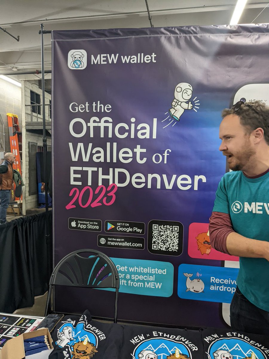 projectdelance's tweet photo. #BUIDLing with @myetherwallet at #ETHDenver 🏗️ 🚧 https://t.co/BJ9iQAILnI