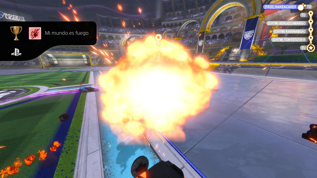 Campi1140's tweet photo. Rocket League®
Mi mundo es fuego (GOLD)
#PlayStationTrophy #PS5Share, #RocketLeague https://t.co/nGQWfsWcf6