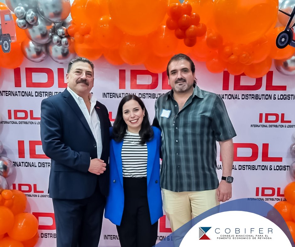 #Cobifer estuvo presente en la gran inauguración de las nuevas instalaciones de la compañía International Distribution Logistics (IDL) en #ReynosaTamaulipas.🎉🚚💯

📌Visita su página web: idl-usa.com