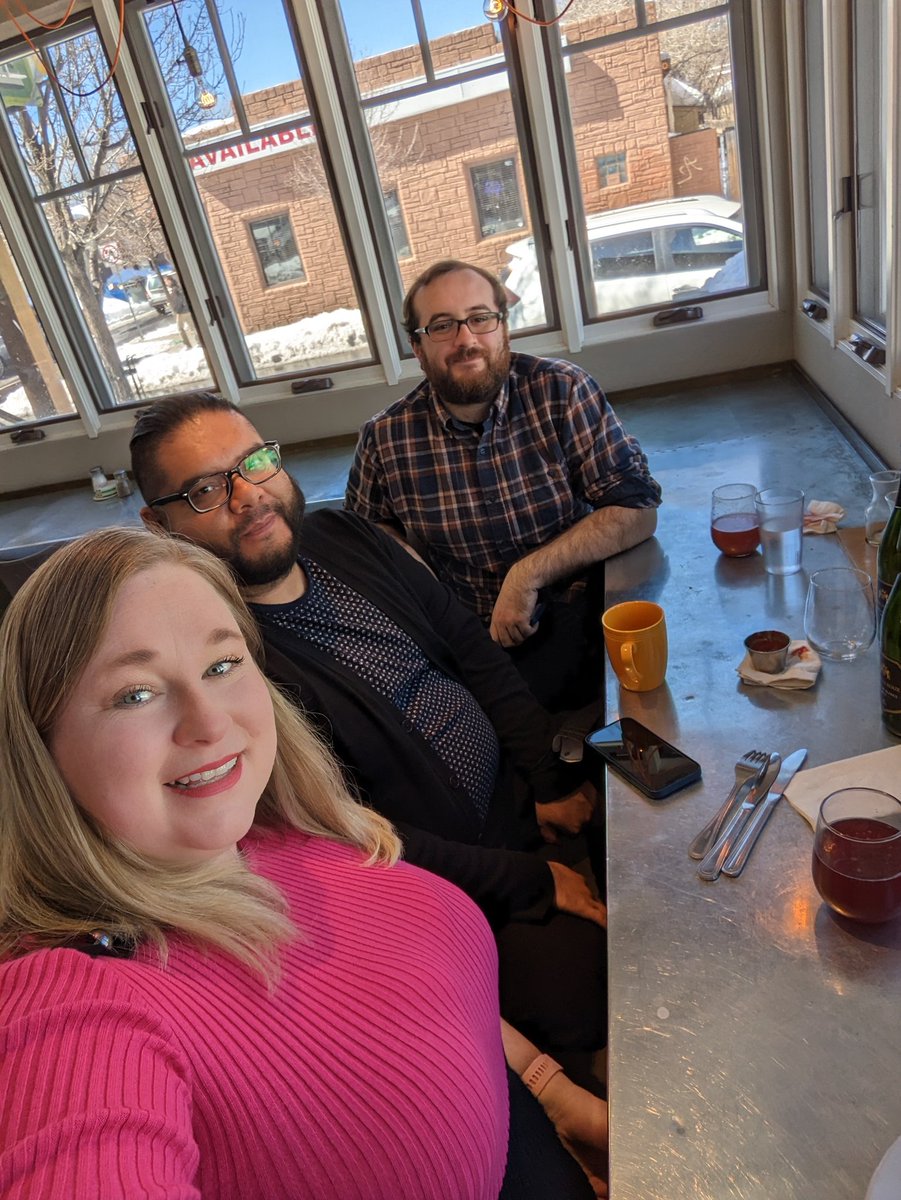 TaraBautistaPHD's tweet photo. Sometimes a mimosa and coffee brunch with your professor besties is all you need to feel like a human again. #firstyearprofessors #stressbond #werekillinit #yayus https://t.co/6ndU6bKgZn