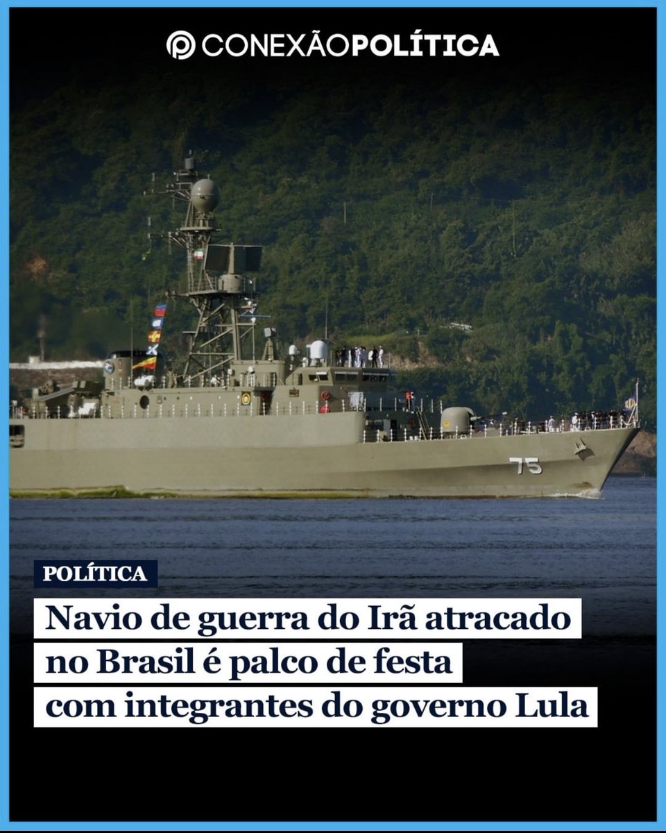 BolsonaroSP's tweet photo. Ingressando agora com requerimento de informações no MRE e outros ministérios para saber quem, como, onde e por que não estava em suas agendas oficiais as autoridades que participaram da festinha no navio de guerra do Irã atracado no Brasil. https://t.co/rtyx6Wxltw