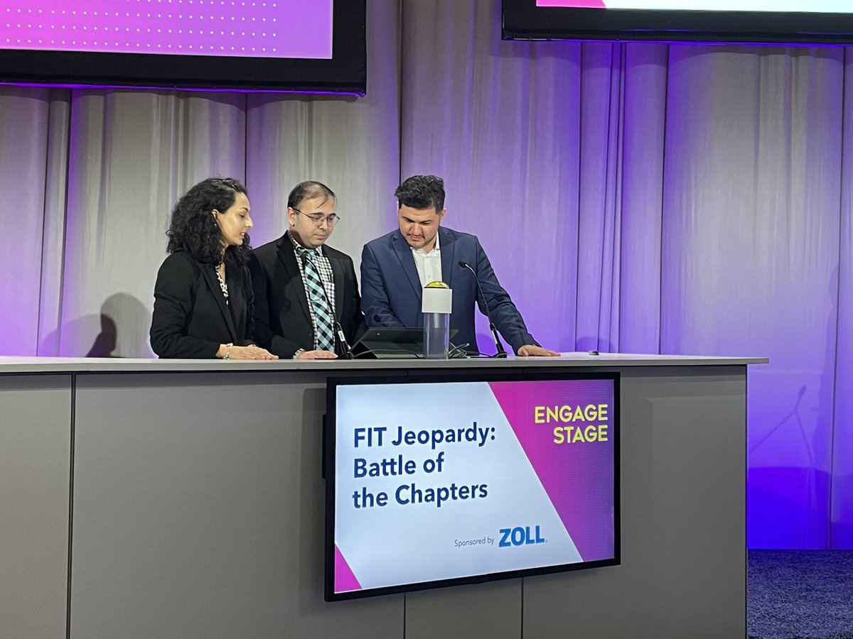 DE FITs way to hang tough at 2023 FIT Jeopardy!! @ACCinTouch @HussainAzizi8 @mashakir_md @noorchima14 @QWasif