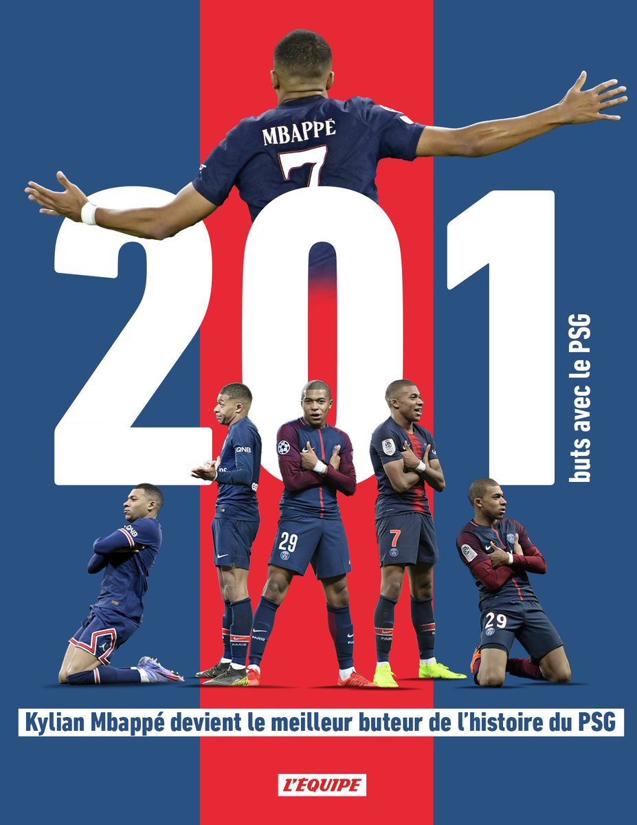 Kylian Mbappé devient le meilleur buteur de l'histoire du PSG lors de #PSGFCN !