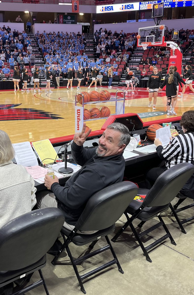 Fieldcrest Lady Knights Basketball (@fhs_ladyknights) on Twitter photo Shoutout to Asst. Coach <a href="/BNSondo/">Michael Sondgeroth</a> for working as the PA announcer for all 1A/2A <a href="/IHSAState/">IHSA State</a> games this weekend! Mike is also the PA announcer for <a href="/RedbirdFB/">Illinois State Football</a>. He has been a tremendous addition to our staff this season and we thank him for all the hard work he does for our program! Shoutout to Asst. Coach <a href="/BNSondo/">Michael Sondgeroth</a> for working as the PA announcer for all 1A/2A <a href="/IHSAState/">IHSA State</a> games this weekend! Mike is also the PA announcer for <a href="/RedbirdFB/">Illinois State Football</a>. He has been a tremendous addition to our staff this season and we thank him for all the hard work he does for our program!
