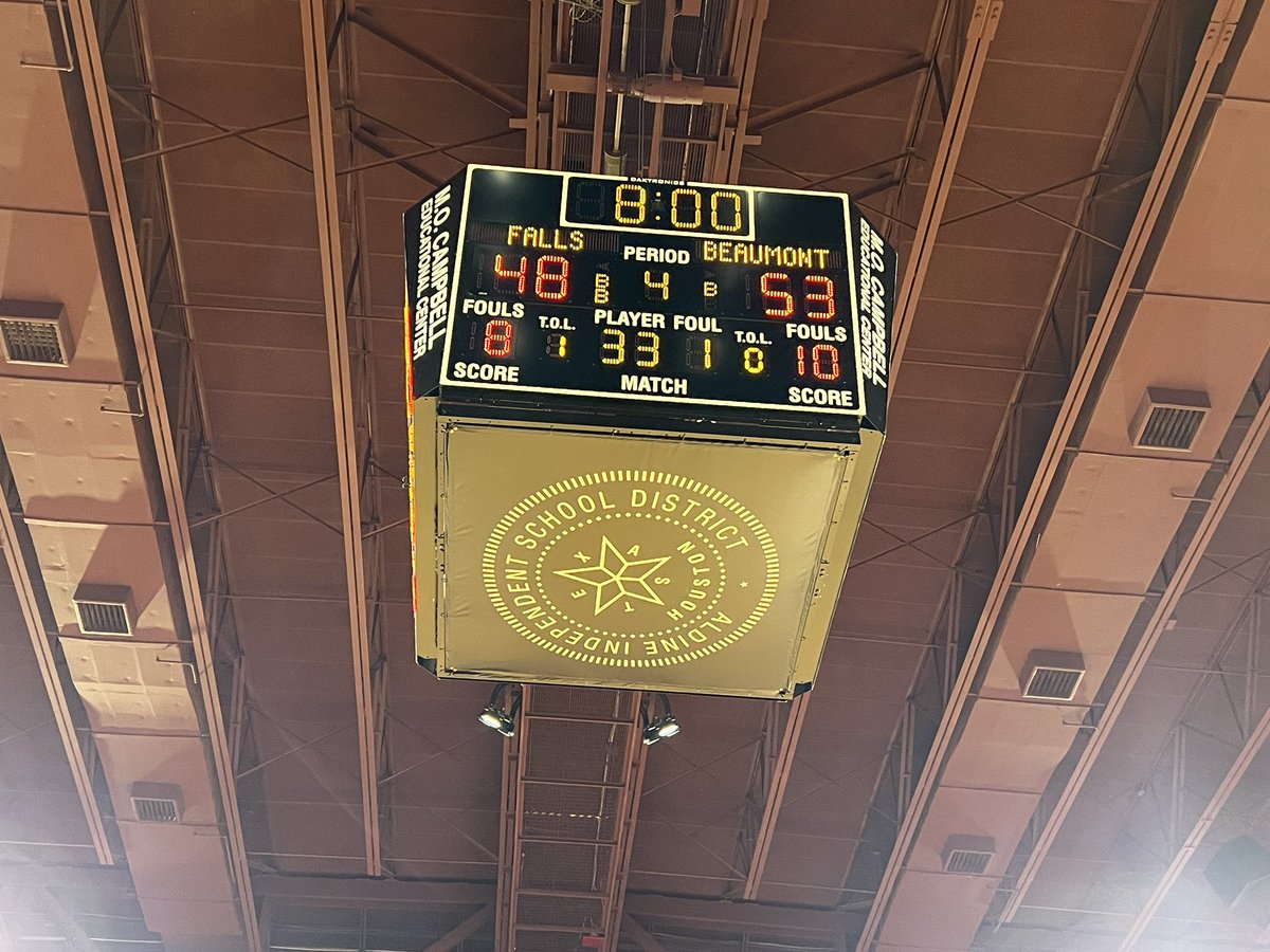 BeaumontISD's tweet photo. #STATEBOUND!!!
#ThreePeatLoading
Region III Boys 6A Basketball Tourney
FINAL:
BU 53
Clear Falls 48
#GoBU
#BMTISDProud
#AllWeDoIsWin https://t.co/W9SzydKLiQ