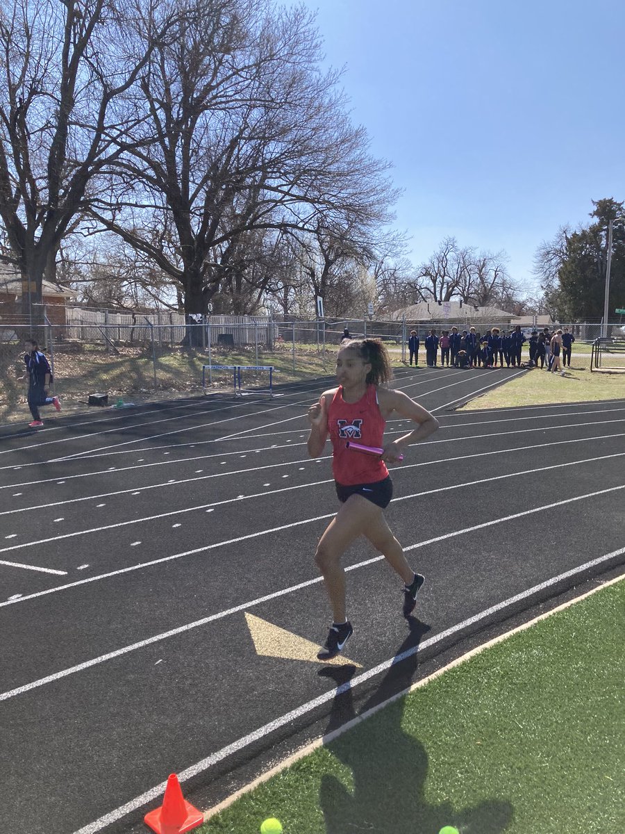 MHSBroncoSports's tweet photo. @MustangBroncoTF is doing some work today at the PC West Meet!
#GoBronco #Horsepower https://t.co/goI027k116