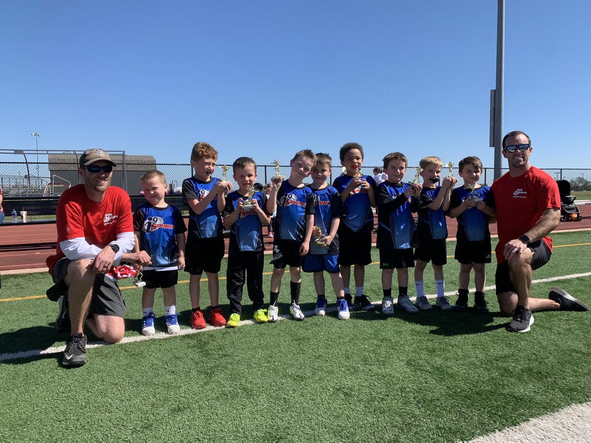 coach_mcclain's tweet photo. Loved coaching this flag football season for our kiddos with @logsdon_logsdon #coMVPs https://t.co/UQ9g597AXb