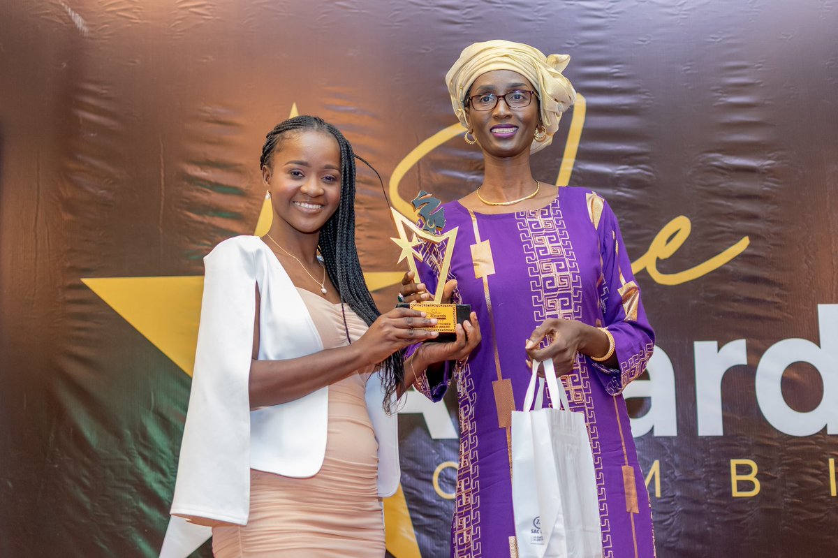 UNDP_TheGambia's tweet photo. #HappeningNow @SheAwardsGambia 3️⃣rd Edition. 

In commemoration of #IWD23, @UNDP #Gambia 🇬🇲 is supporting the She Awards under the theme “celebrating front-liners against #SGBV” in politics, art, health &amp; STEM https://t.co/QVzO05Cgua