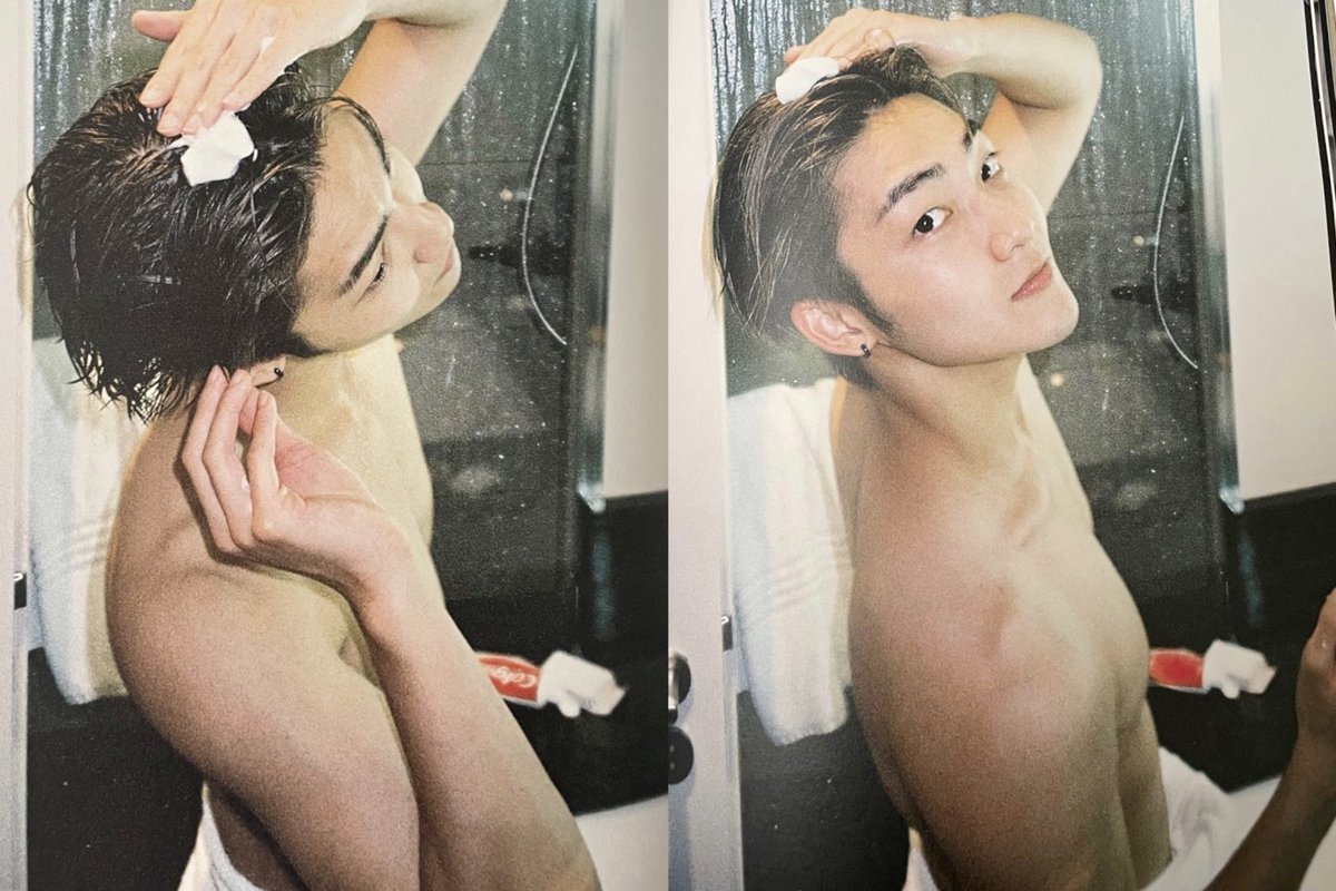 suho_jinyoung's tweet photo. thank you chanhee for giving us the boyz zone photobook 😩🙌🏻 https://t.co/HUjjChkhCt