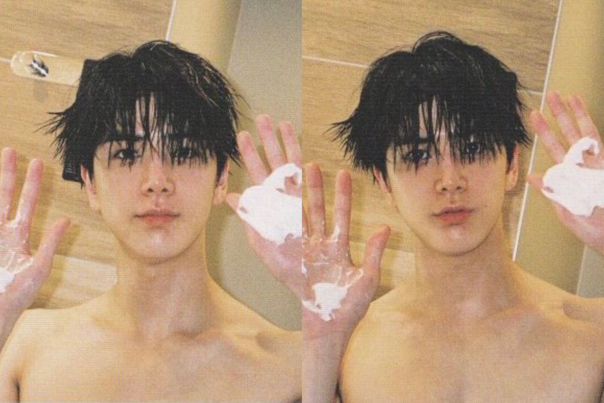 suho_jinyoung's tweet photo. thank you chanhee for giving us the boyz zone photobook 😩🙌🏻 https://t.co/HUjjChkhCt