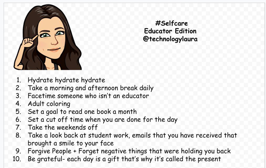 As teachers we pour our heart and soul into our profession and students, so make sure you take some time to take care of yourself too! Don’t Forget To Fill Your Cup 1st! ☕️ Check out my #selfcare Education Edition⬇️