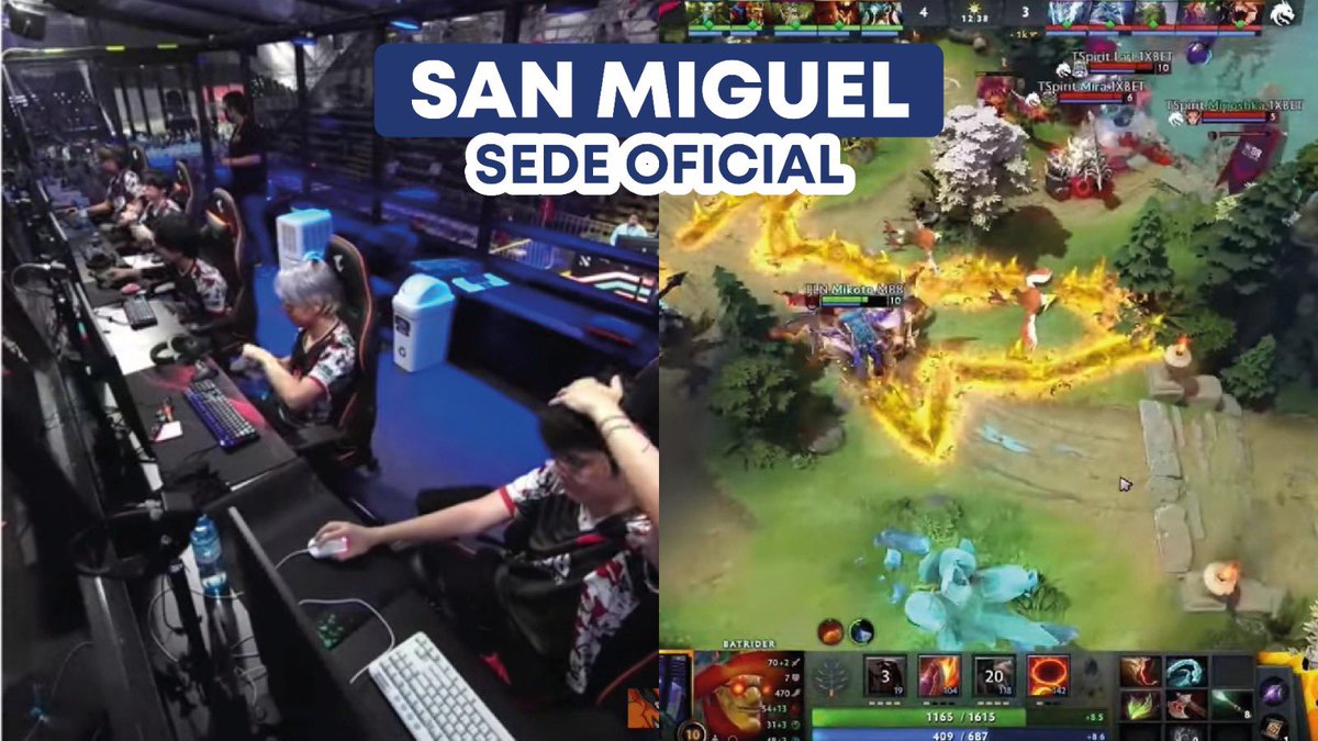 MuniSanMiguelPE's tweet photo. ¡San Miguel sede oficial del Dota2 Lima Major!  😎🎮
El torneo más importante de este videojuego se está realizando en nuestro distrito.

Entérate de más en la siguiente nota: https://t.co/taAbkuAvHU https://t.co/CTlTJyOrfe