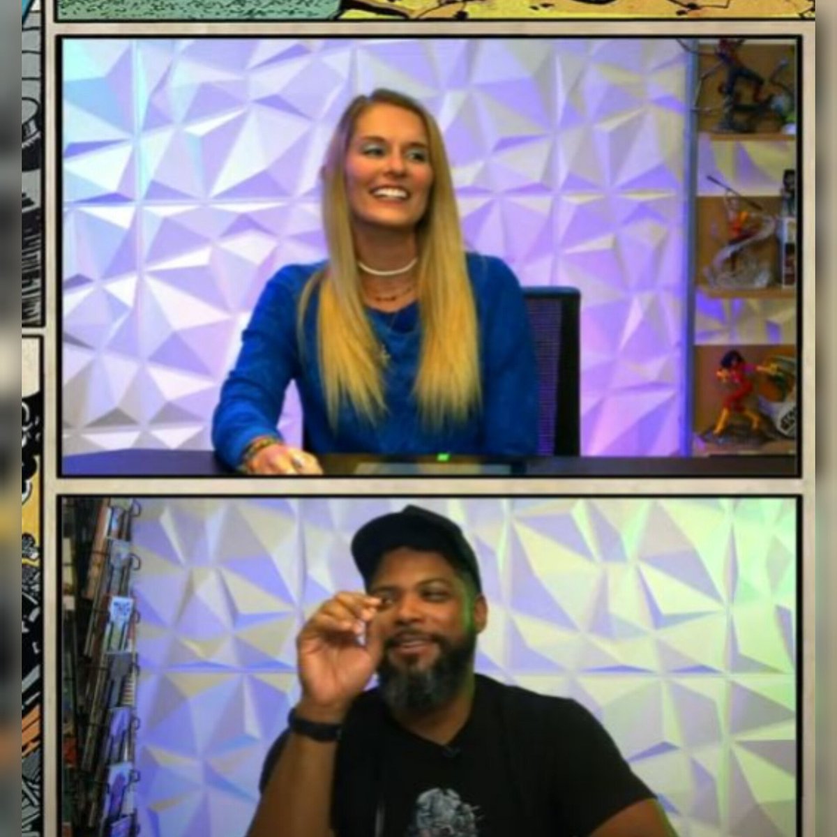 PREVIEWSworld's tweet photo. On #PWWLive, we pick up @danielwarrenart's DO A POWERBOMB, the Chewbacca defense, @KyleDHiggins's expands the MASSIVE-verse, X-Men's 60th, @boomstudios' SOMETHING IS KILLING THE CHILDREN hits @NetflixGeeked + more! Tune in and sound off: https://t.co/lMWPKgEpXP https://t.co/UrsOvI0bo9