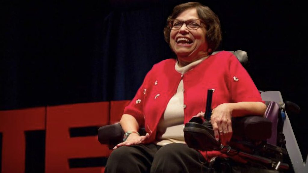 MadelineRyan4GA's tweet photo. Judy Heumann was the voice we all looked to, all listened to, and all learned from. America would not be the same for the Disabled Community without her fight and all she has accomplished. #RestInPower #DisabilityTwitter https://t.co/X9hkbyBeF2