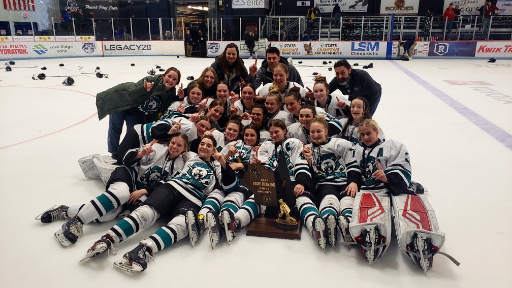 Congratulations to <a href="/bayareaicebears/">Ice Bears</a>, the 2023 WIAA Girls Hockey State Champions! They shutout Superior/Northwestern 3-0 to earn their program’s second-ever State Title! 🏒🏆🥇 🏒 #wiaahockey #statehockey #hsswi #statetournament #hockey