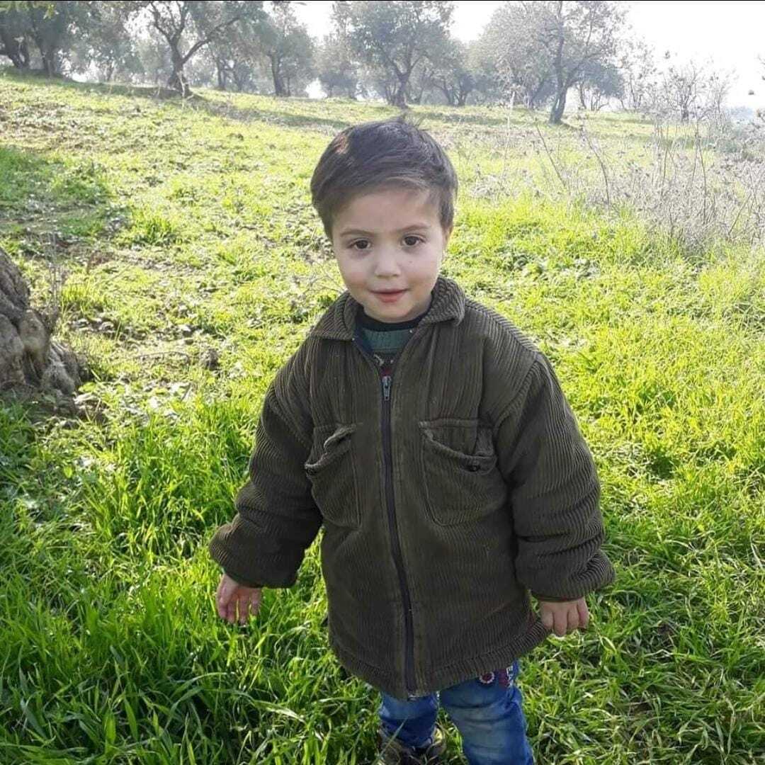 SyriaCivilDef's tweet photo. Friday evening, March 3 marked the tragic passing of Zaid Ghannam, a child who sustained severe burns with his family on Mon, Feb 27, as a result of a fire that occurred in a tent that the family had taken refuge in near Azmarin, west of #Idlib, #Syria following the #earthquake. https://t.co/Vm5tYnHEBM