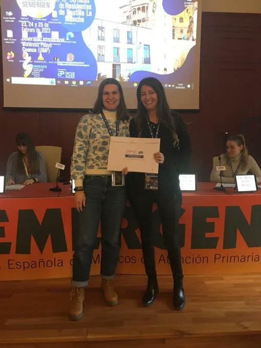 SEMERGENap's tweet photo. Enhorabuena a los ganadores de los #PremiosVIR a los mejores trabajos preesentados en #ResiTutor23: X Jornadas Nacionales de Residentes y Tutores de SEMERGEN y las XIII Jornadas de Residentes @clm_semergen
💻 https://t.co/GPS7SvqYbX https://t.co/rrpNcXGYP7