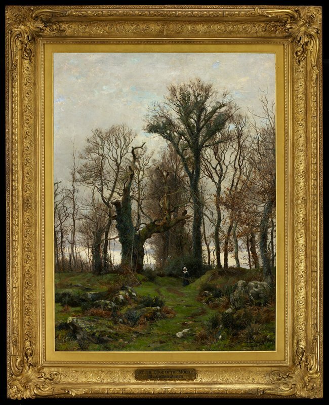 Hugh Bolton Jones, Edge of the Moor, Brittany, 1877 #artsmia #minneapolisinstituteofart collections.artsmia.org/art/58350/