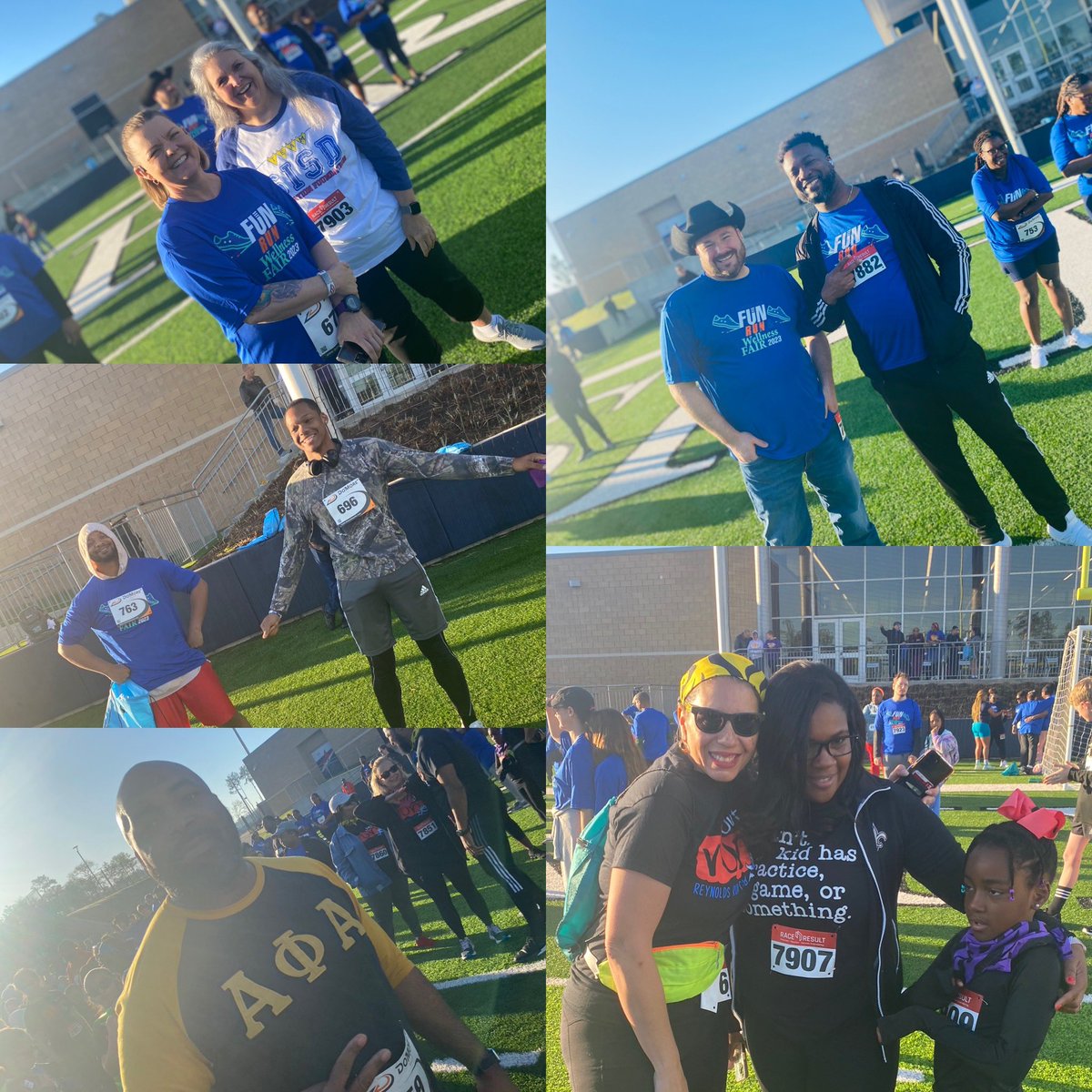 More pics from our @SpringISD @SpringISDHR1 #FunRun2023 and #WellnessFair2023. #OurHealthMatters #Wellness