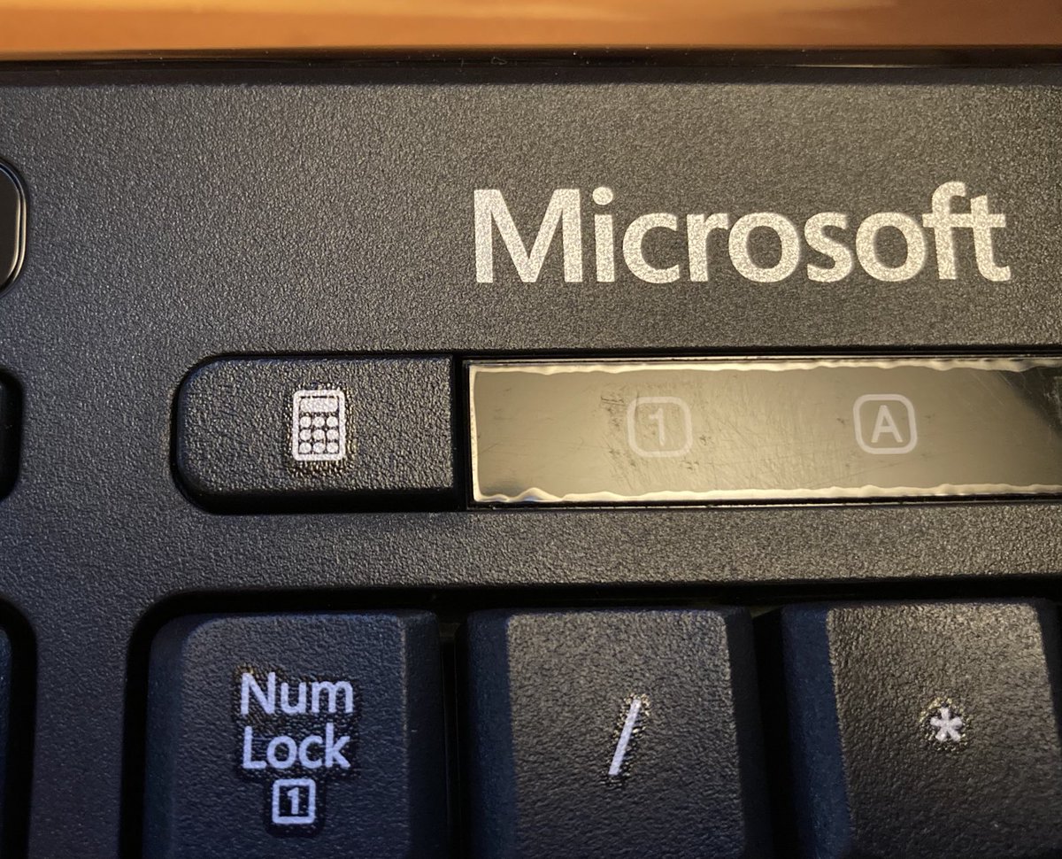 I know this isn’t news to most people, but having never before had a Microsoft branded keyboard, I was shocked to see the pop-a-calc button for those times when your RCE POC live demo isn’t quite going as planned. 💡Now I know why exploit writers spawn calc as a demo 😆