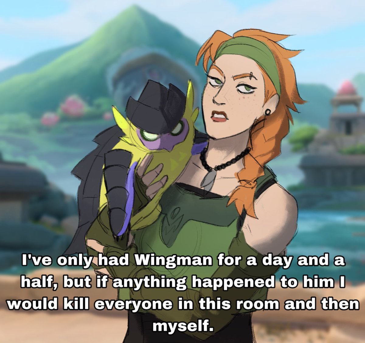 ok gekko post over now wingman content.
this lil goober,,, my goodness what a sweetheart.
Ft. Something Skye would probably say.
#gekkovalorant #wingman