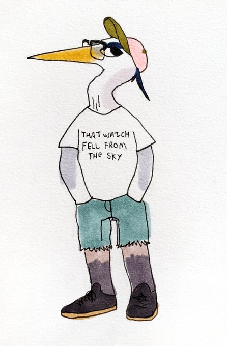 「duck white shirt」 illustration images(Latest)
