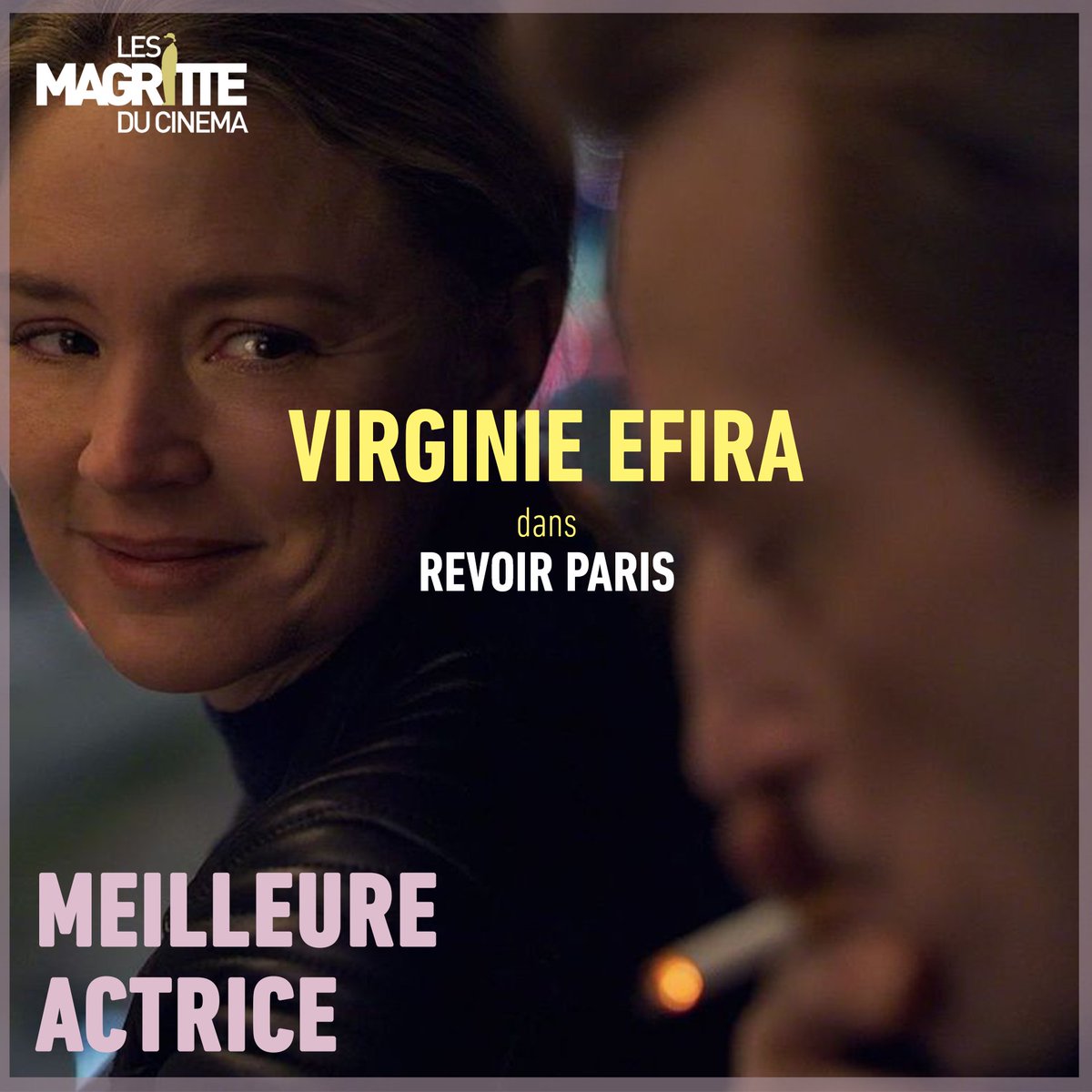 🎬 Le Magritte de la Meilleure actrice est attribué à Virginie Efira dans « Revoir Paris » d’Alice Winocour