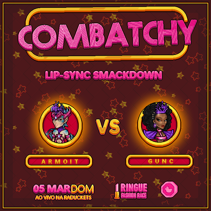 LSHabboBR's tweet photo. COMBATCHY! 🥊✨
#FashionRaceAllWinners®

LiviePaRuza Lip-Sync Smackdown.

#TeamArmoit x #TeamGunc 💫
Pra quem vai sua torcida nesse FIGHT? https://t.co/qc189GvRnv