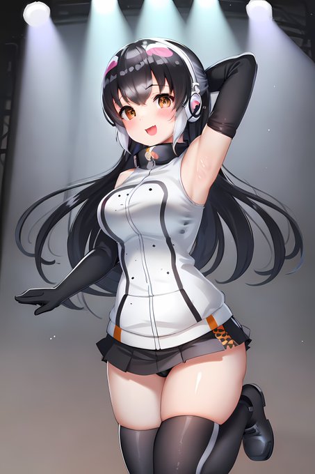 AI描きプログラムでケープペンギンを作ってみました。何度も学習しましたが、オレンジ色の格子柄がよく出なくて残念でした🐧🎤

#けものフレンズ
#stablediffusion 
#AIイラスト 