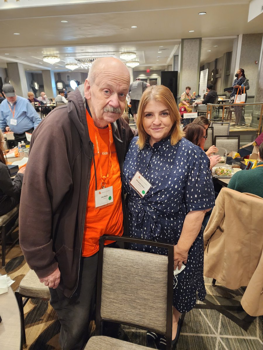jiminstruct54's tweet photo. MET IN PERSON MY EVE FULTON AT THE NKF 2023 SUMMIT, GREAT FRIEND, GREAT KIDNEY ADVOCATE! #MYKIDNEYVOICE https://t.co/vuc8WPp9po